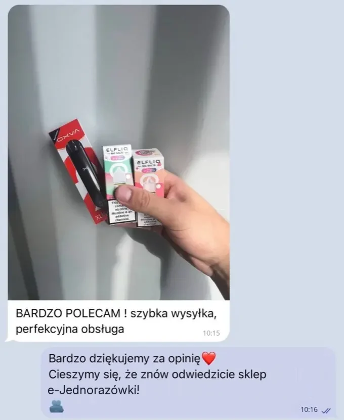 Opinia klienta 1